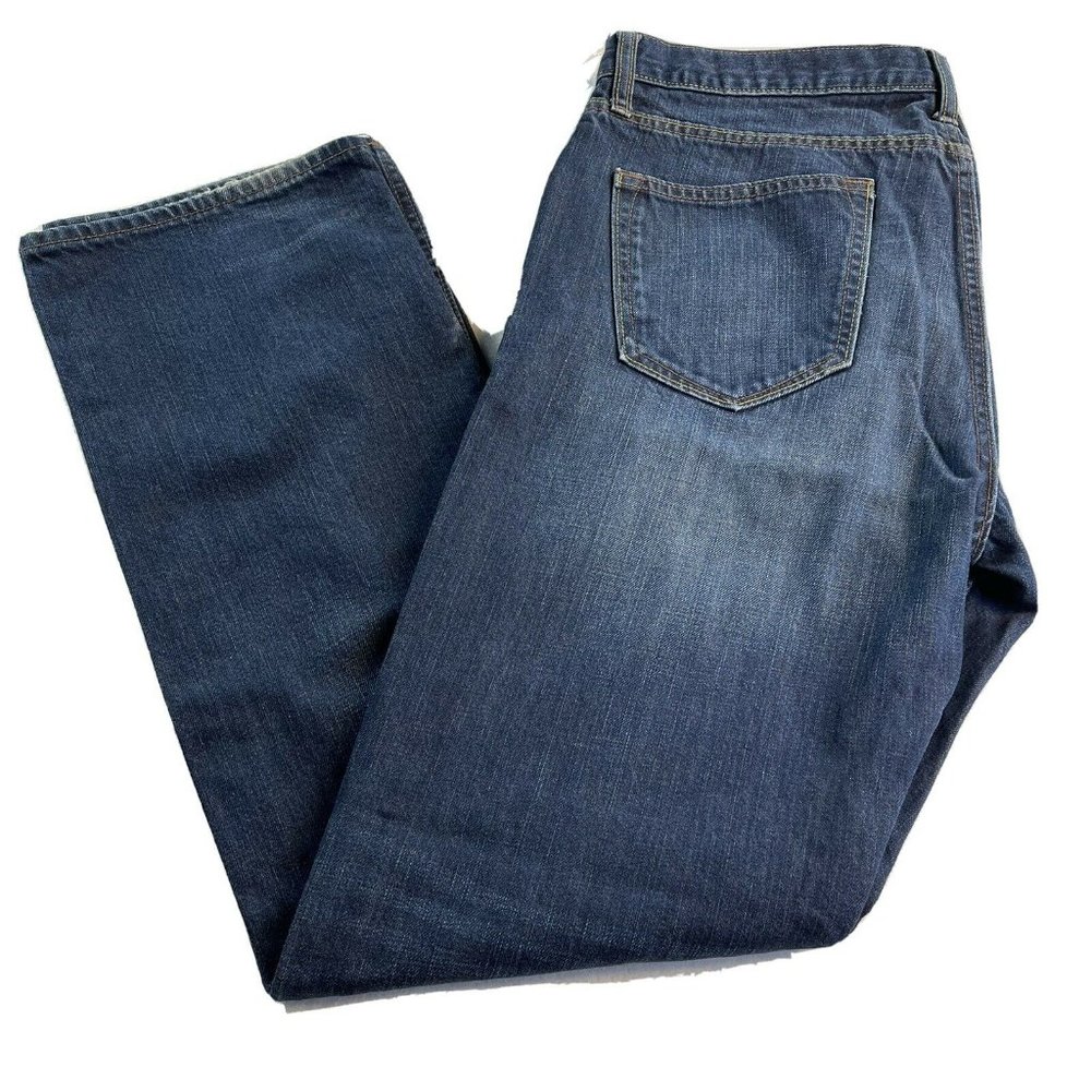 Banana Republic Mens Vintage Straight Dark Wash